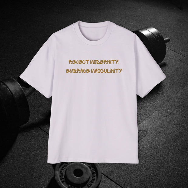 Reject Modernity, Embrace Masculinity Zyzz Oversized T-shirt